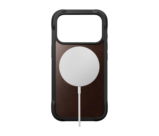Nomad Rugged Leather Case do iPhone 17 Pro MagSafe rustic brown - 1362227 - zdjęcie 5